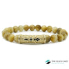 TCC™ Natural Golden Tiger Eye Stone Wealth Charm Bracelet